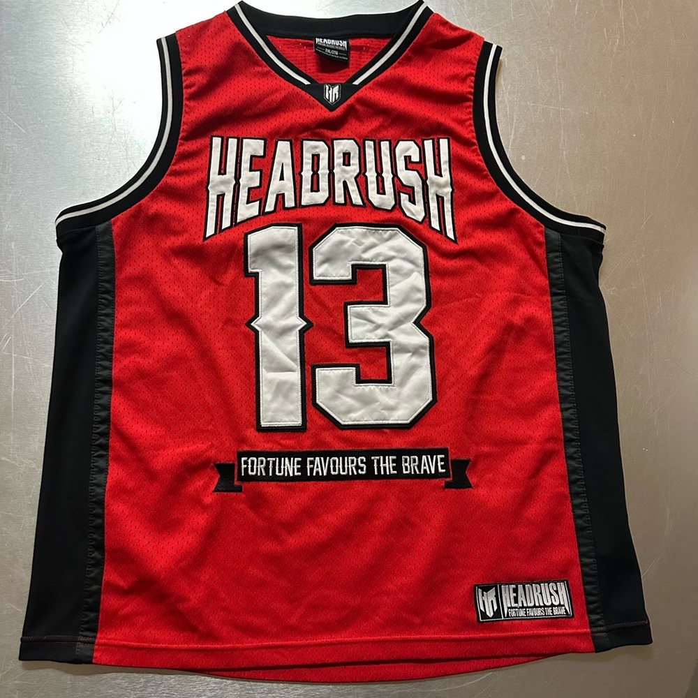 Headrush Red and Black Jersey